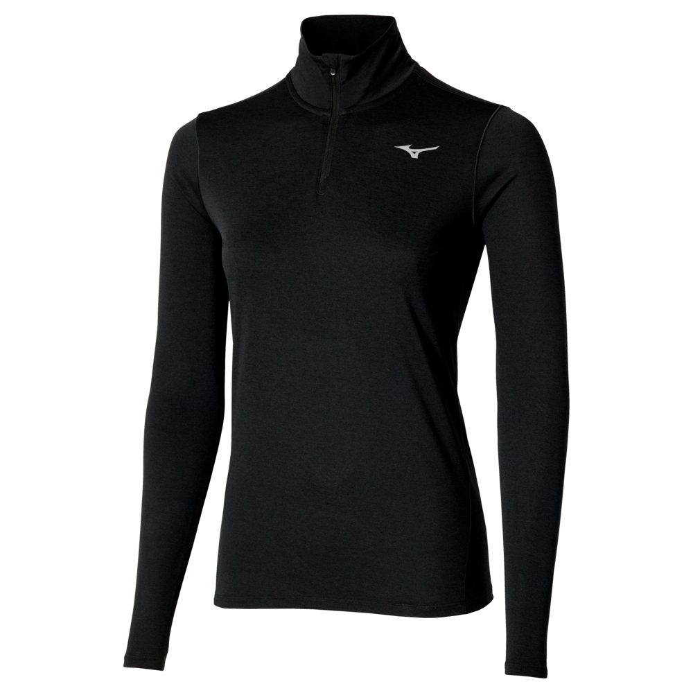 Mizuno Core Impulse Half Zip Long Sleeve Tee Femme TailleS - vue 2